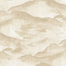 Обои "Shan Shui" арт.Am 1 002 из коллекции Ambient vol.2, Milassa флизелиновые широкие с изображением горного пейзажа в восточном стиле "Шан-Шуй"